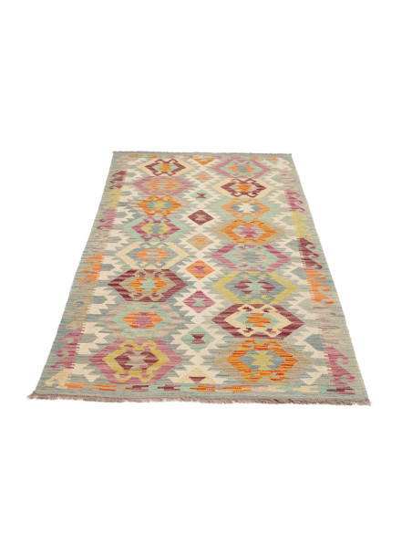 Hand Made Rug Kilim Afghanistan 99x200 Mint Blu