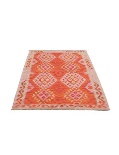 Hand Made Rug Kilim Afghanistan 107x158 Orange 2