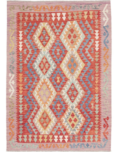 Tappeto Originale Kilim Afghanistan 124x177 Ros