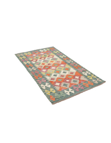 Hand Made Rug Kilim Afghanistan 94x156 Petrol B