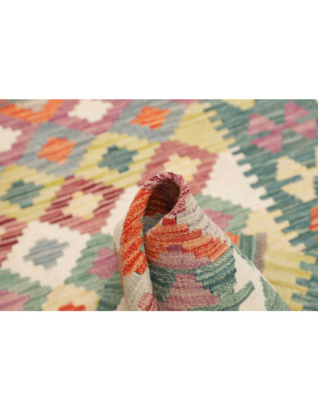 Hand Made Rug Kilim Afghanistan 94x156 Petrol B