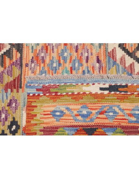 Hand Made Rug Kilim Afghanistan 101x140 Multico