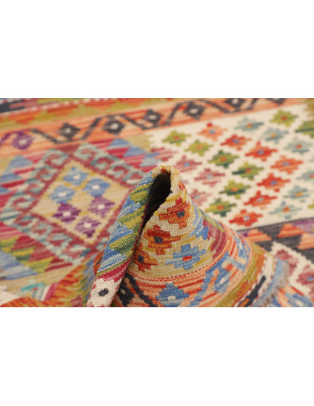 Hand Made Rug Kilim Afghanistan 101x140 Multico