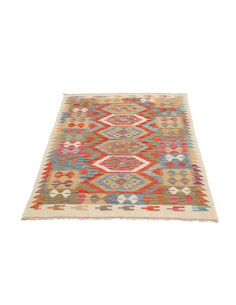 Hand Made Rug Kilim Afghanistan 99x147 Blue Ora 2