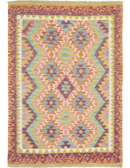 Tappeto Originale Kilim Afghanistan 100x146 Tur