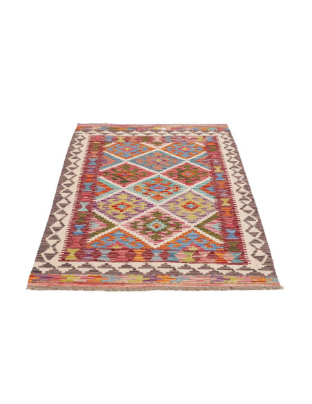 Hand Made Rug Kilim Afghanistan 100x148 Multico