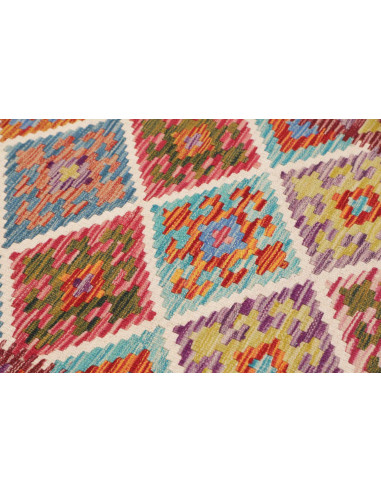 Hand Made Rug Kilim Afghanistan 100x148 Multico