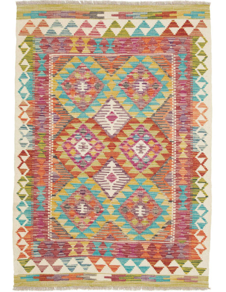 Tappeto Originale Kilim Afghanistan 103x146 Mul