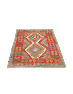 Hand Made Rug Kilim Afghanistan 99x152 Terracot 2