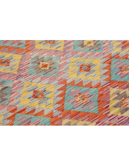 Hand Made Rug Kilim Afghanistan 101x150 Orange