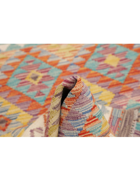 Hand Made Rug Kilim Afghanistan 101x150 Orange