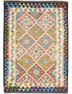 Hand Made Rug Kilim Afghanistan 105x149 Multico