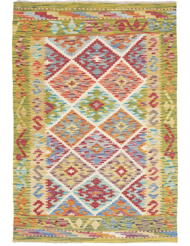 Tappeto Originale Kilim Afghanistan 105x151 Ver
