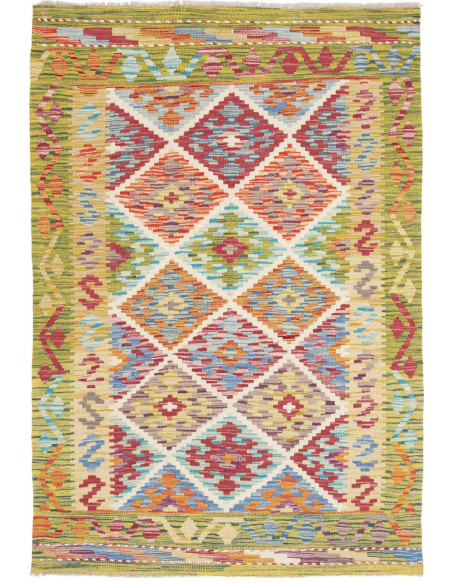 Tappeto Originale Kilim Afghanistan 105x151 Ver