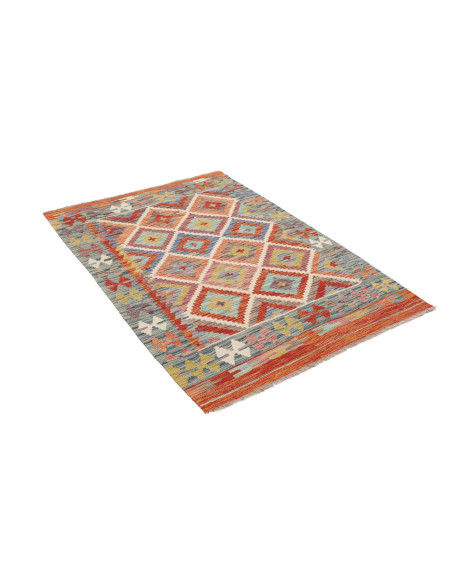 Hand Made Rug Kilim Afghanistan 105x151 Blue Or