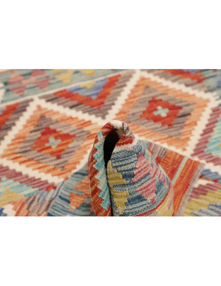 Tappeto Originale Kilim Afghanistan 105x151 Blu