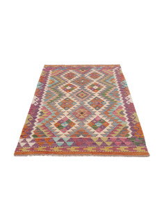 Hand Made Rug Kilim Afghanistan 101x161 Purple 2