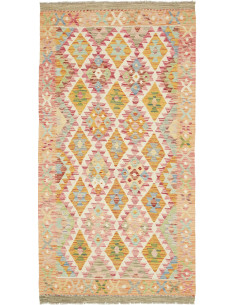 Tappeto Originale Kilim Afghanistan 105x199 Ara