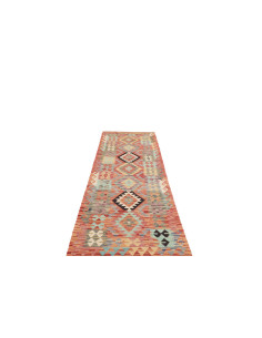 Tappeto Originale Kilim Afghanistan 85x304 Aran 2