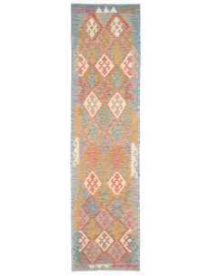 Tappeto Originale Kilim Afghanistan 77x296 Azzu