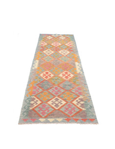 Tappeto Originale Kilim Afghanistan 77x296 Azzu 2