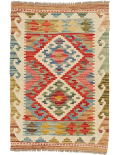 Tappeto Originale Kilim Afghanistan 60x88 Rosso