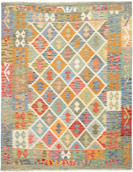 Tappeto Originale Kilim Afghanistan 153x194 Ara