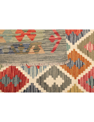 Hand Made Rug Kilim Afghanistan 153x194 Orange