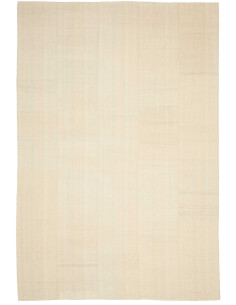 Hand Made Rug Modern Kilim Persia 208x305 Cream