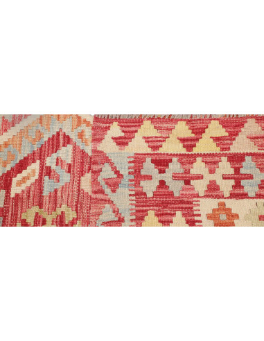 Hand Made Rug Kilim Afghanistan 173x230 Red Cre