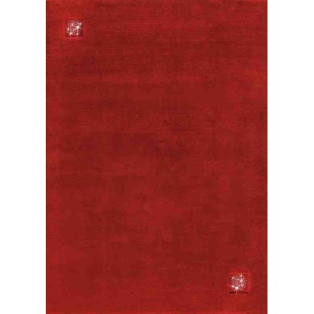 tappeto moderno Swarovski Princess red cm.170x240
