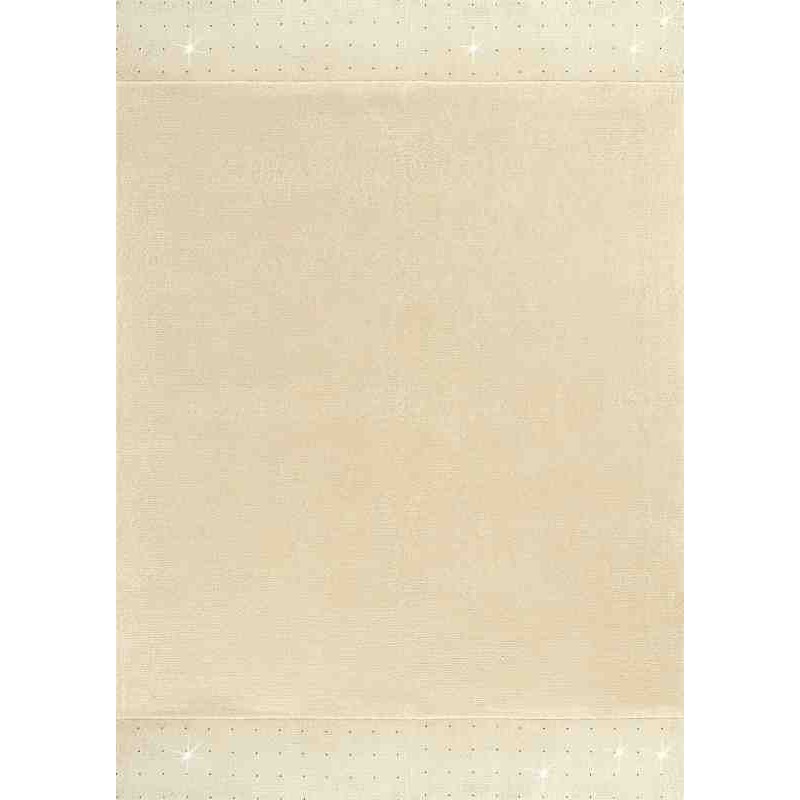 tappeto moderno Swarovski Noblesse cream cm.170x240