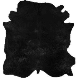 Tappeto Sitap Pelle Conciata Black