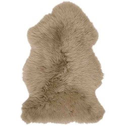Tappeto Sitap Pelle Montone Beige