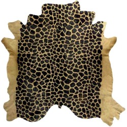 Tappeto Sitap Pelle Stampata Giraffa