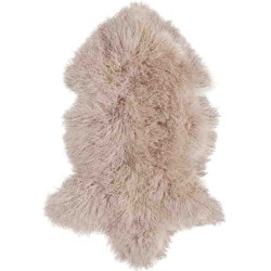 Tappeto Sitap Pelle Tibet Rose