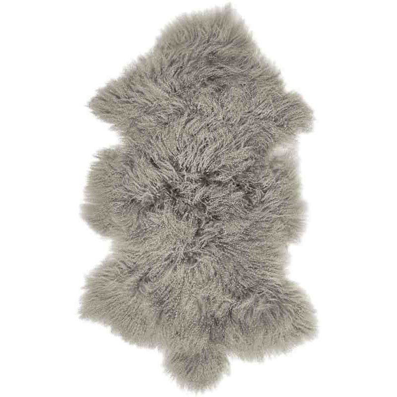 Tappeto Sitap Pelle Tibet Stone Grey