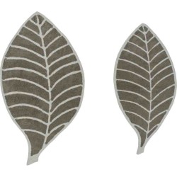 Tappeto Sitap Leaf Beige-Ivory