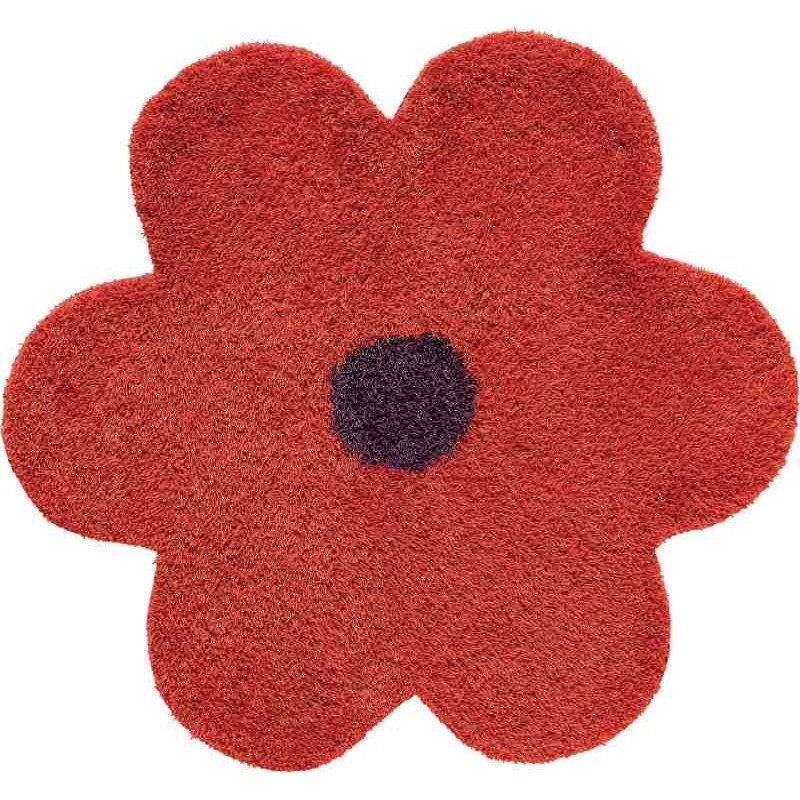 Tappeto Sitap Daisy 6010 Orange Rotondo