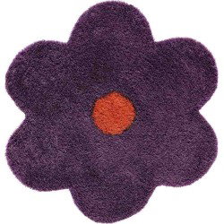 Tappeto Sitap Daisy 6010 Purple Rotondo