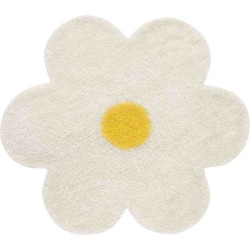 Tappeto Sitap Daisy 6010 White Rotondo