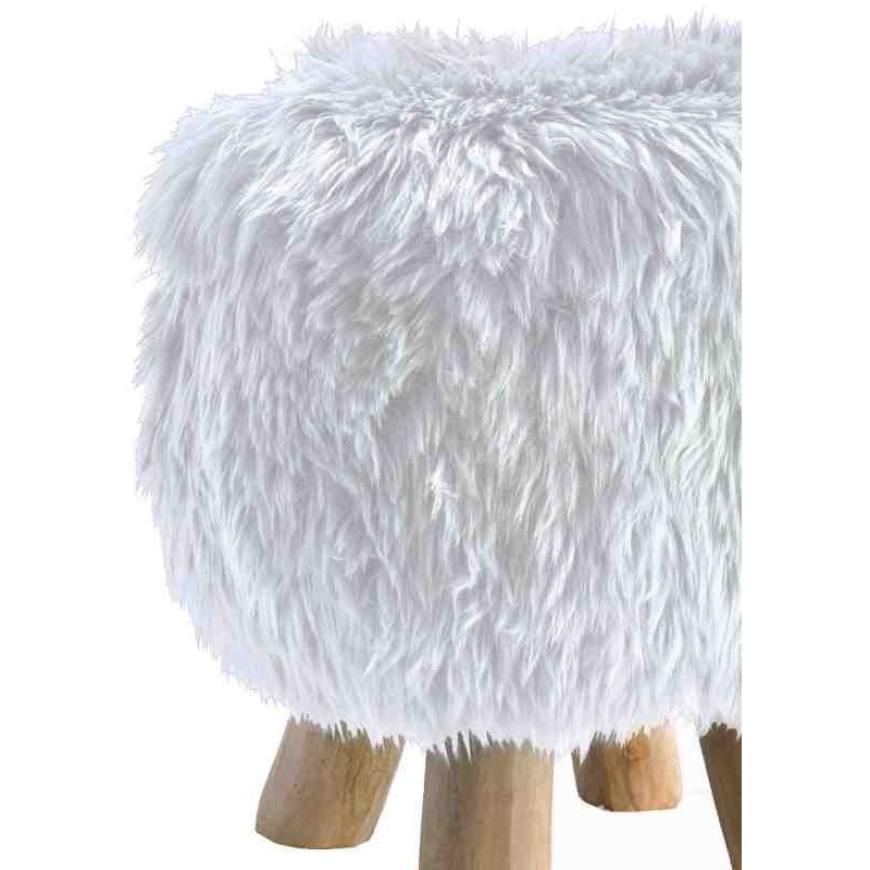 Tappeto Sitap Puff Nordic White 40X40X40
