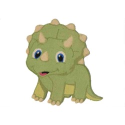 Tappeto Sitap Animals Dino 3 Green