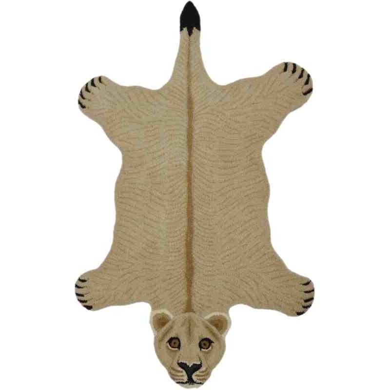 Tappeto Sitap Animals Lion Natural