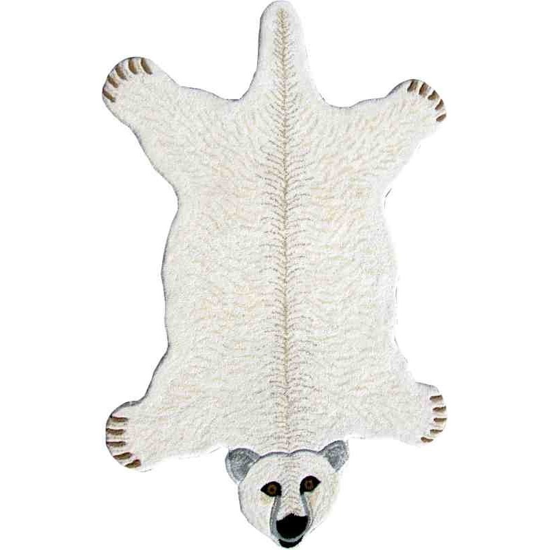 Tappeto Sitap Animals Polar Bear White