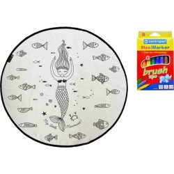 Tappeto Sitap Marameo Fish Around Me Rotondo