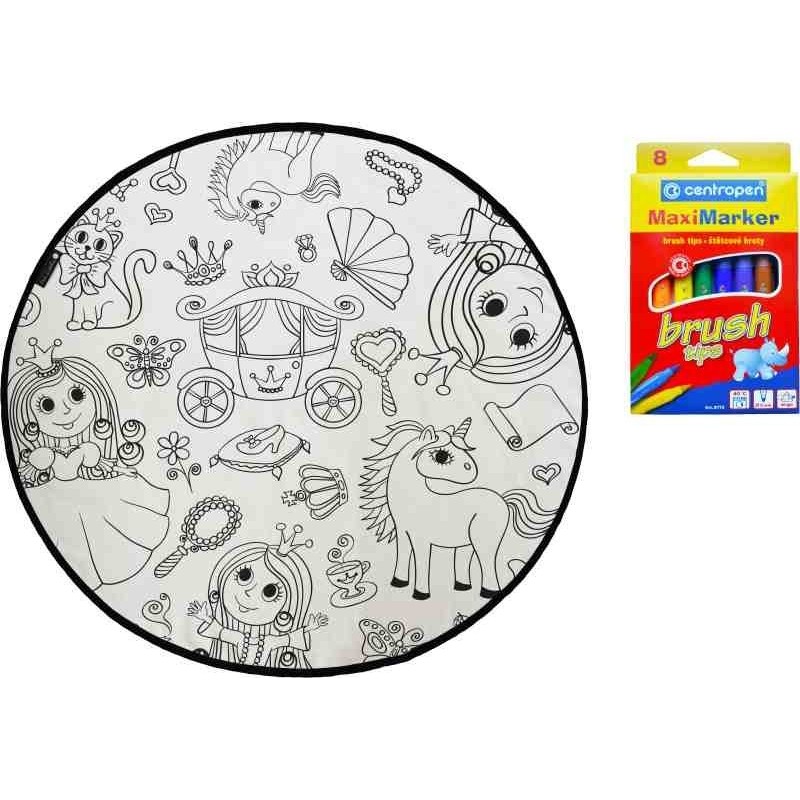 Tappeto Sitap Marameo Princess Rotondo