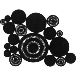 Tappeto Sitap Alyssa Patchwork Black