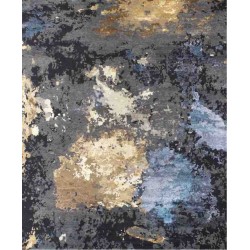 Tappeto Sitap Elite Charcoal Gold Blue