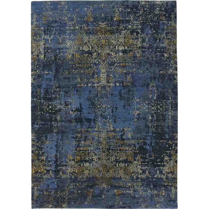 Tappeto Sitap Elite Navy Blue-Gold